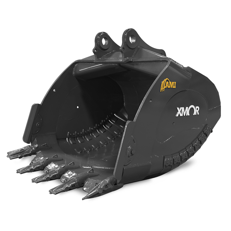 AMI XMOR™ Mining Bucket AMI Attachments