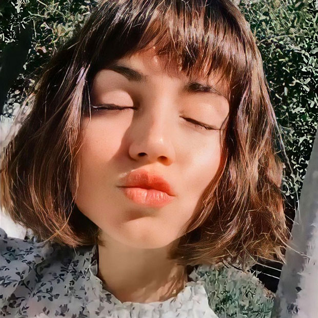 Taglio capelli caschetto con frangia primavera 2021 10