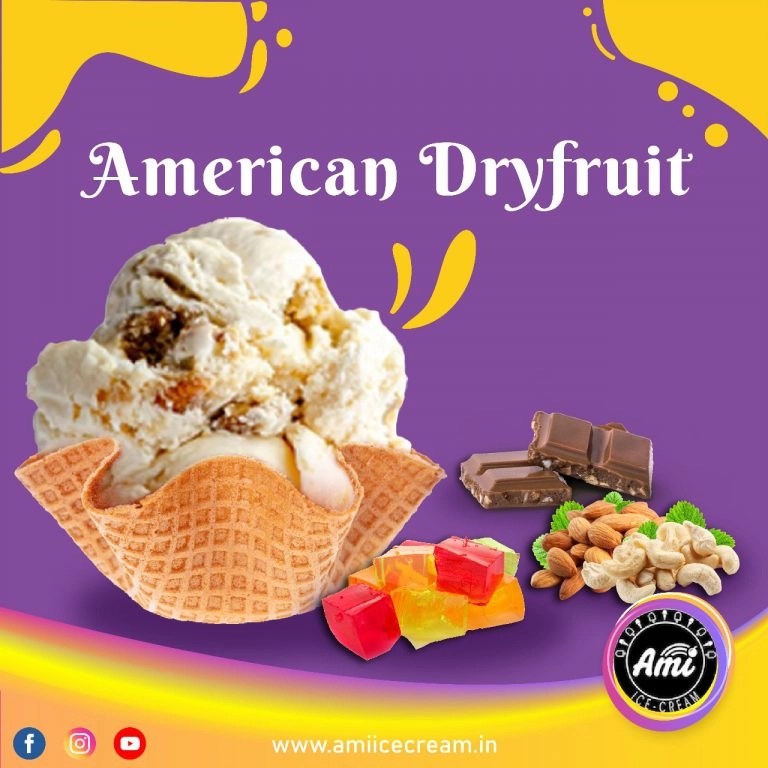 American Dry Fruit Ami Ice Cream