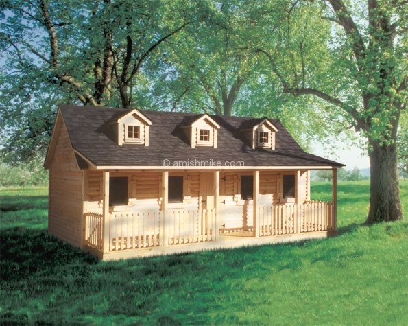 Log Cabin Heritage Sheds Amish Mike Amish Sheds, Amish Barns, Sheds