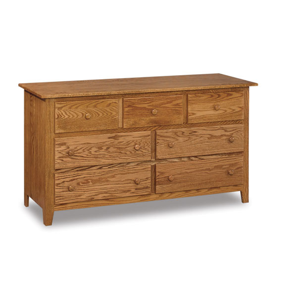 Shaker Dresser 059 Bedroom Buy Custom Amish Furniture