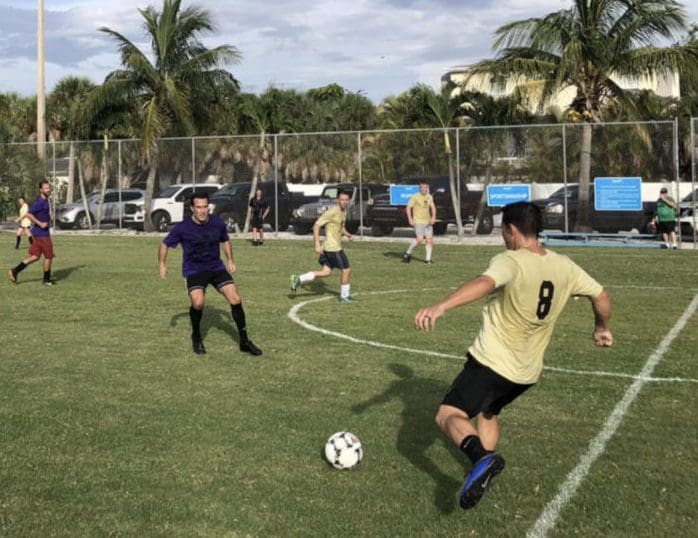 Sato Real Estate on top and undefeated AMI Sun