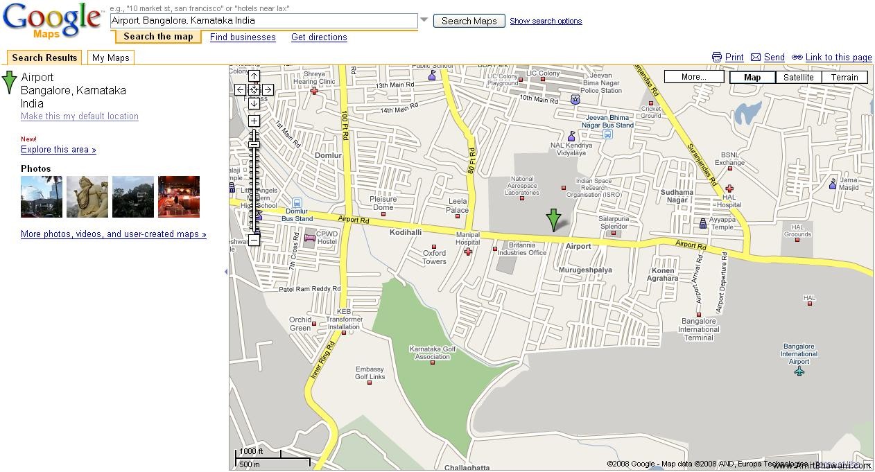 Bangalore International Airport Review with Route Maps