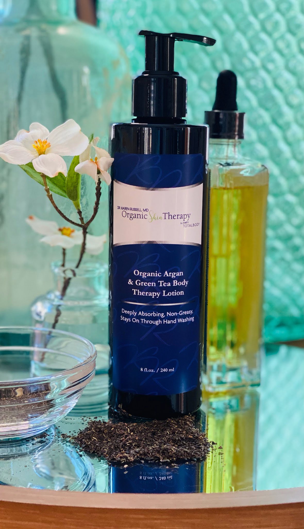 Argan Green Tea Lotion Amity Total Body Care