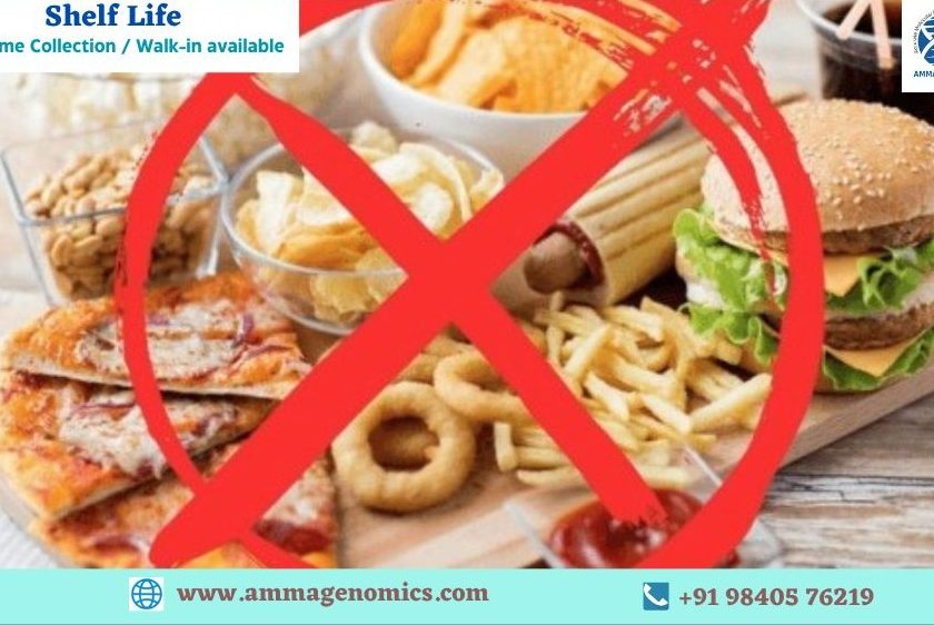 Food Shelf Life Testing in Chennai Ammagenomics Lab