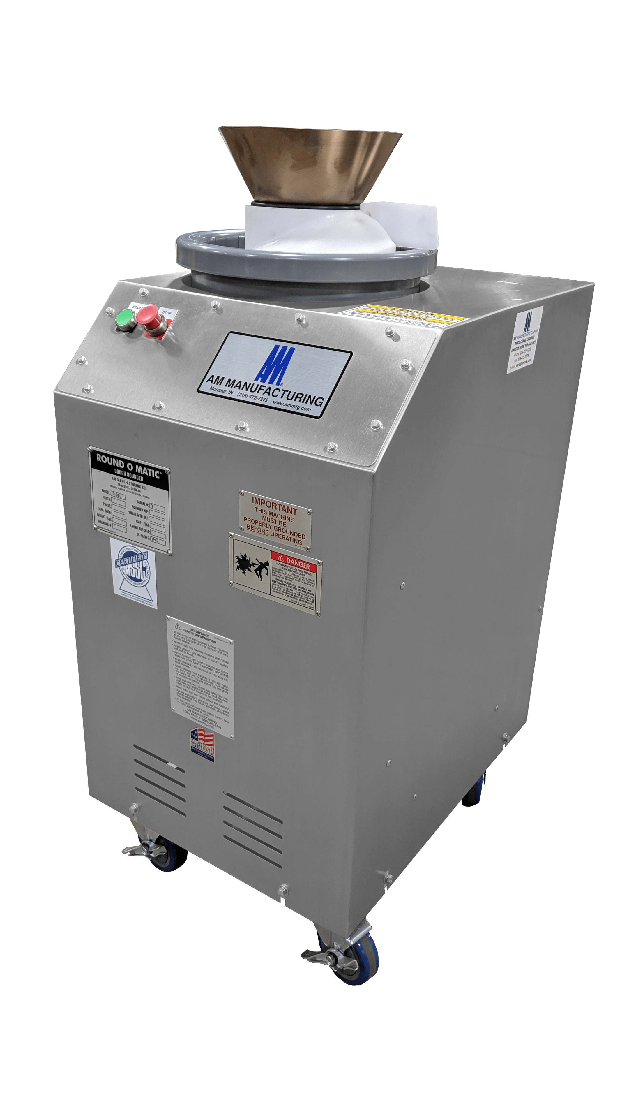 R500, DOUGH ROUNDER AM Manufacturing Company