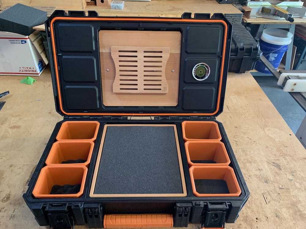 Ammodor Tactical Humidors Ammo Can Cigar Humidors Ridgid Pro Organizer