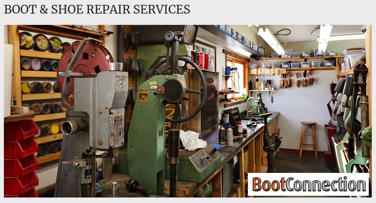 "Repair The Boots" Nancy said "They Were Made For Working & Walking"