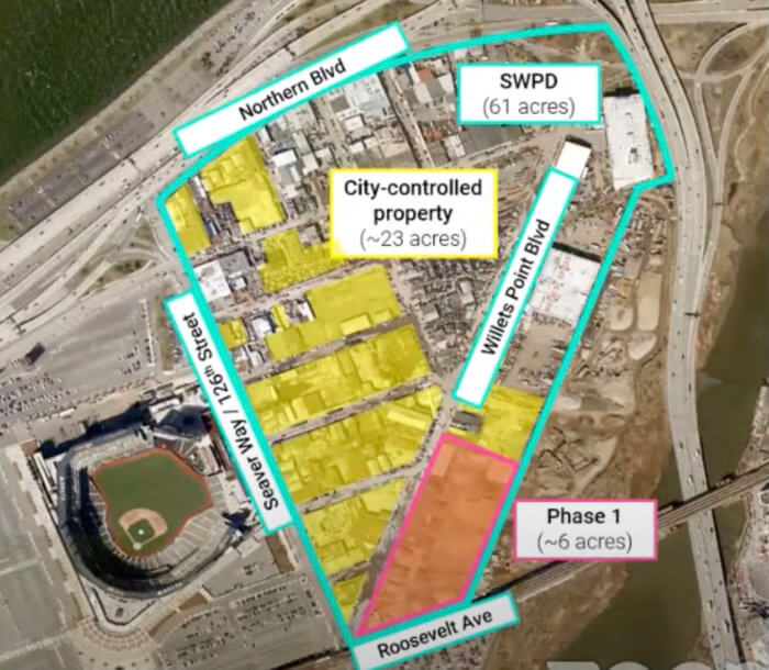 ‘This is historic’ City launches Willets Point cleanup for