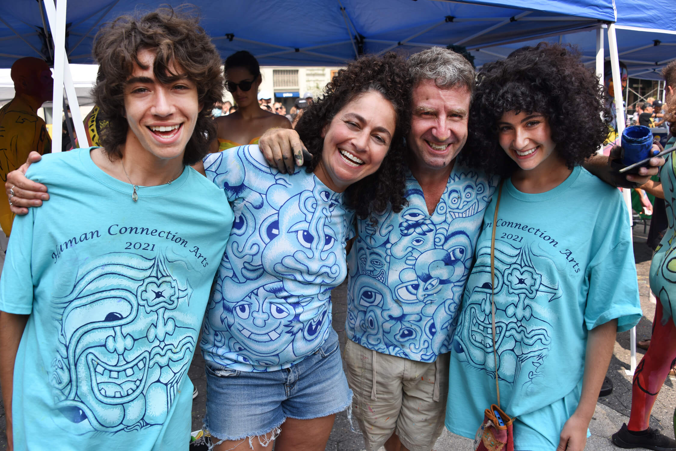‘Body Painting Day’ brings daring splashes of color to Union Square