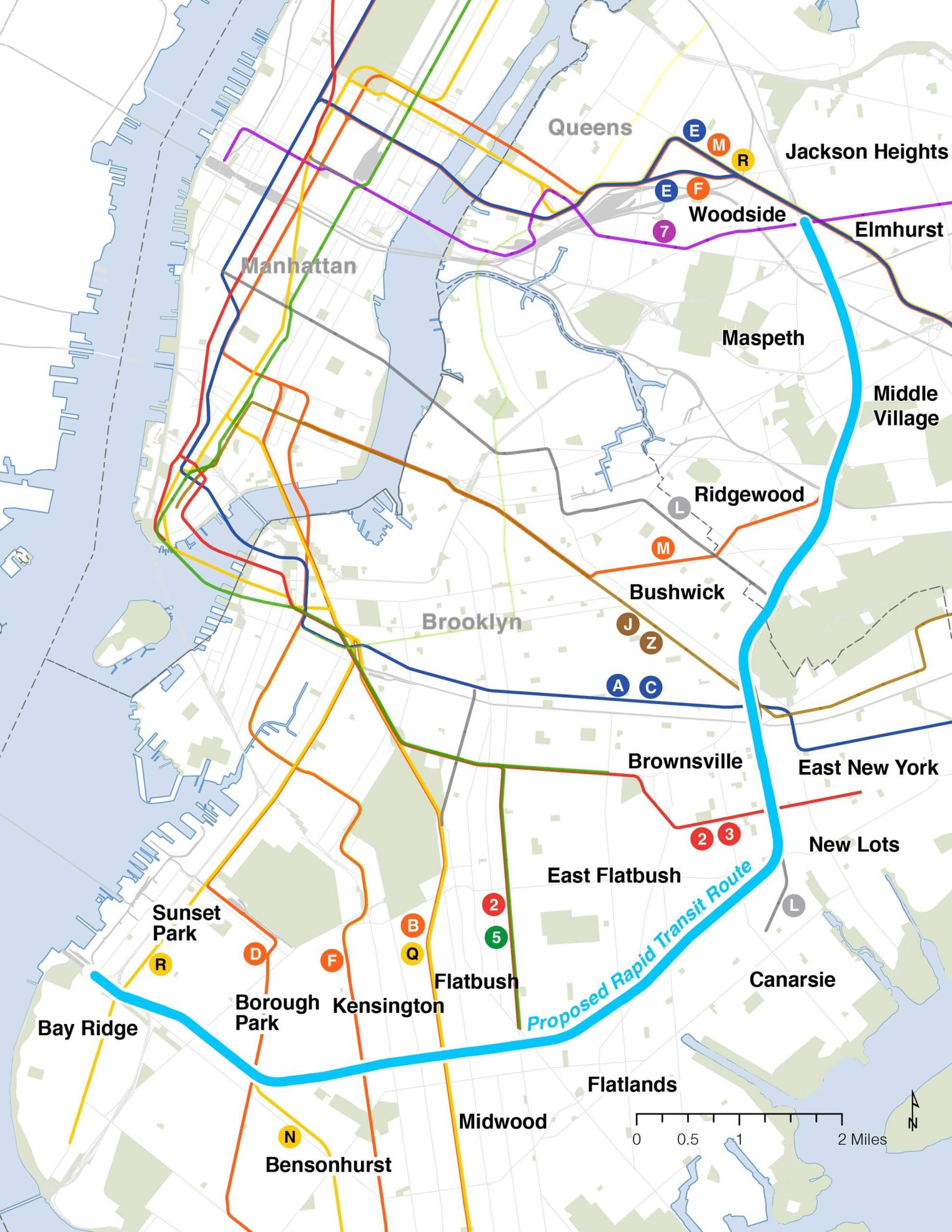 MTA’s Interborough Express could be mix of commuter rail and subway