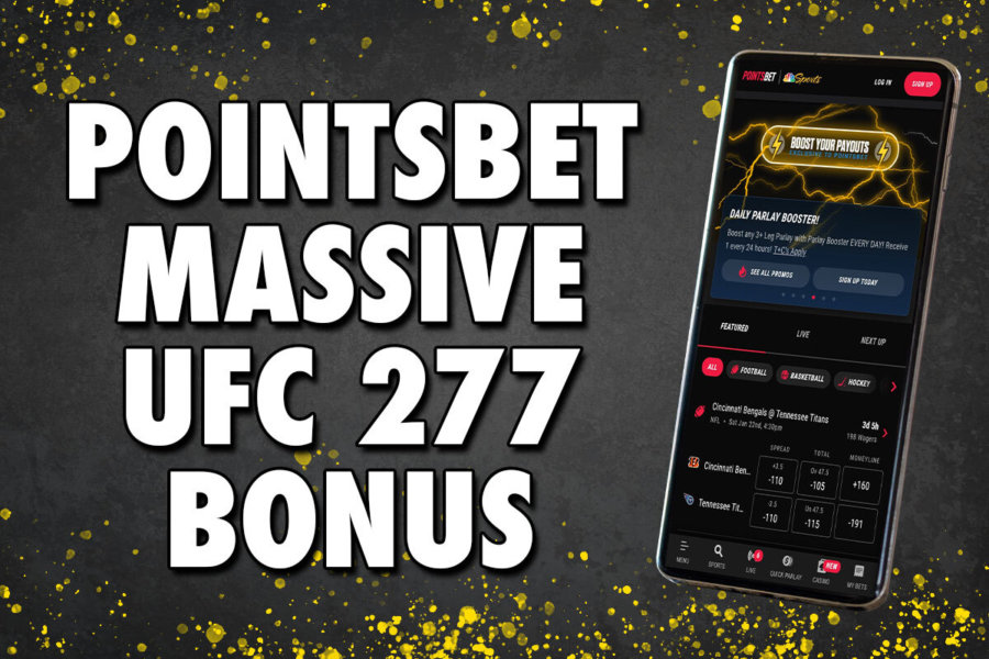 PointsBet promo code unlocks massive UFC 277 bonus amNewYork