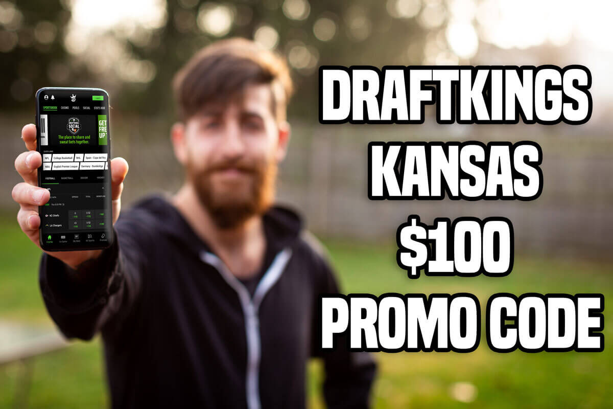 DraftKings Kansas promo code prelaunch scores 100 in free bets