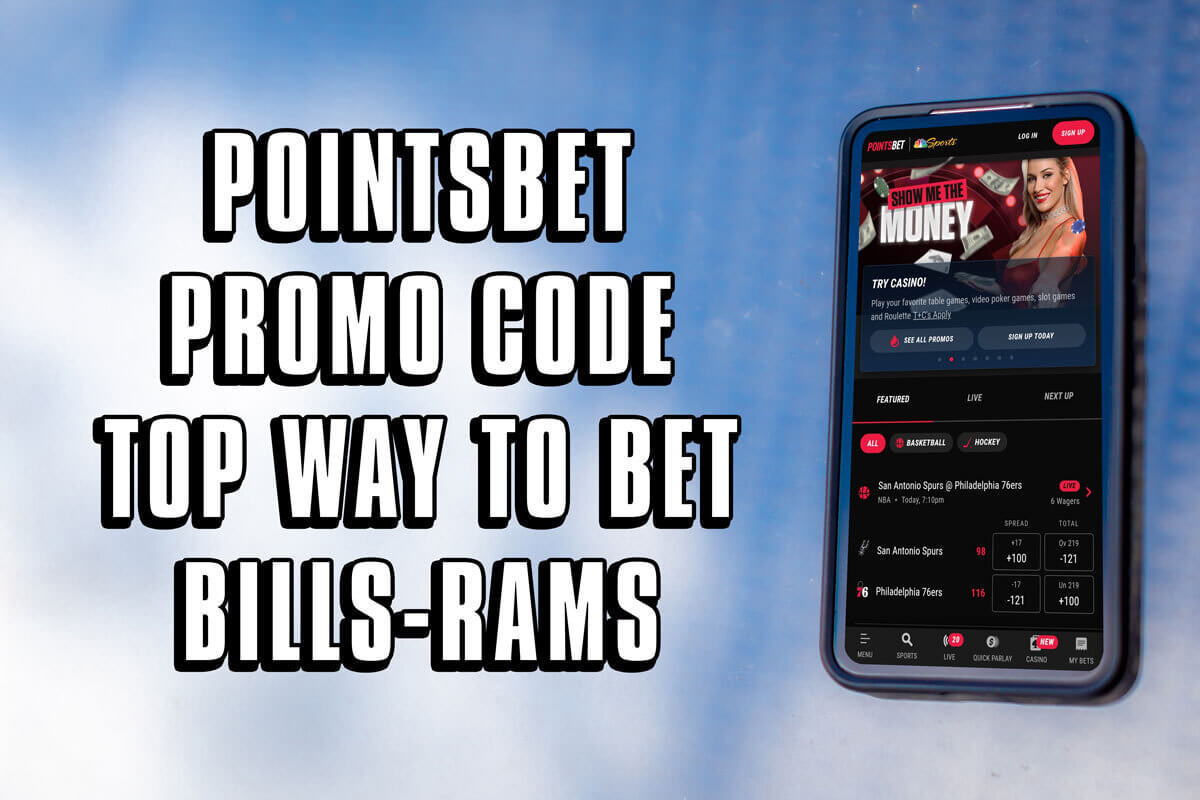 PointsBet promo code offers top way to bet BillsRams tonight amNewYork