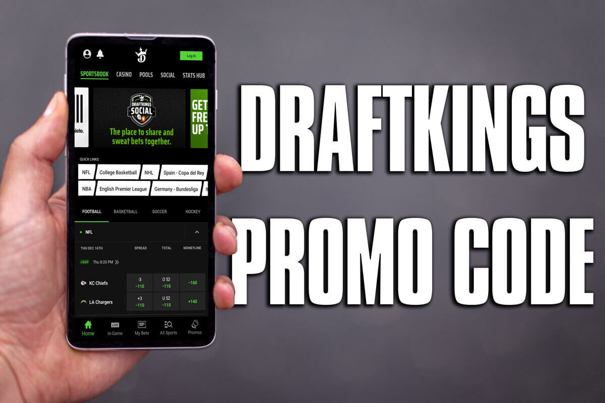DraftKings promo code bet 5, win 200 on BearsPatriots amNewYork