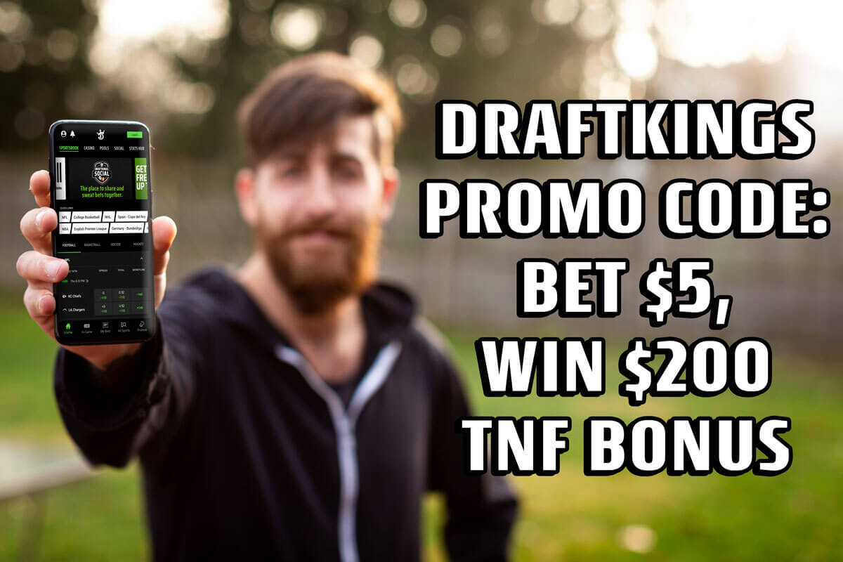 DraftKings promo code RavensBucs TNF bet 5, win 200 bonus amNewYork