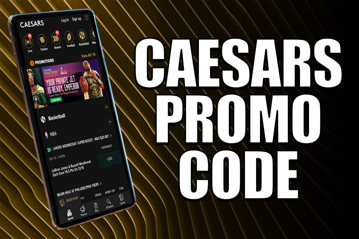 Caesars promo code 1,250 first bet on Caesars in most legal states