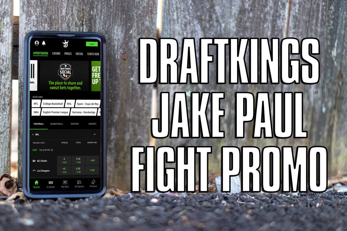 DraftKings Jake Paul Fight Promo Bet 5 to Win 150 in Bonus Bets