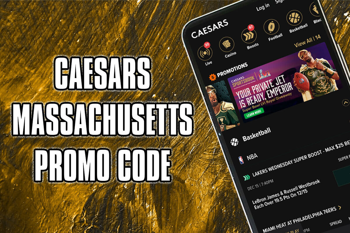 Caesars Massachusetts promo code 1,500 first bet bonus is back this