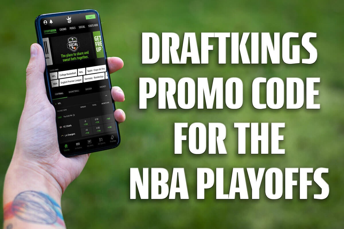 DraftKings promo code for the NBA Playoffs Bet 5, win 150 on Game 3s