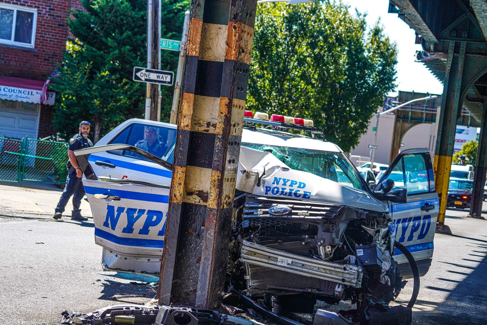 Two cops and a civilian injured in Bronx vehicle collision amNewYork