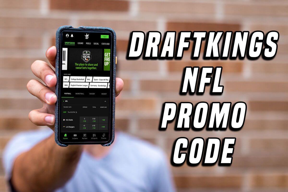 DraftKings NFL promo code 200 sportsbook bonus, 150 nosweat Week 2