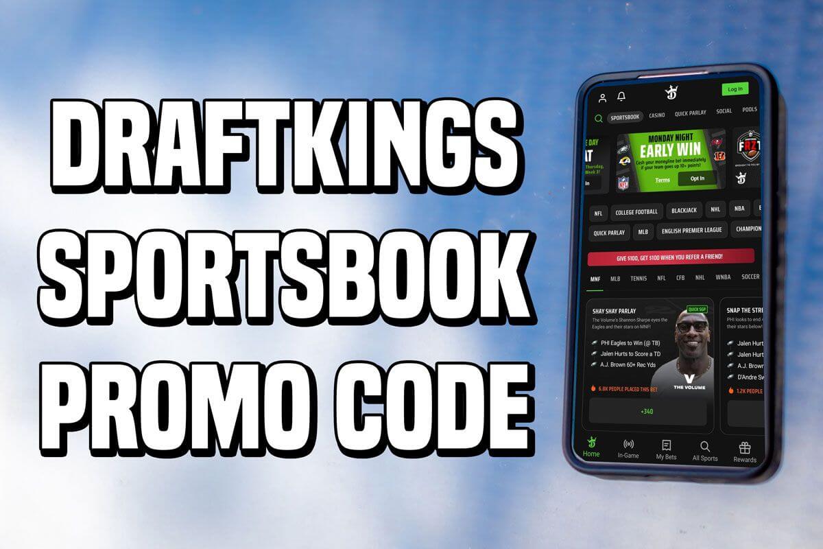 DraftKings Sportsbook promo code 200 College Football, NBA bonus