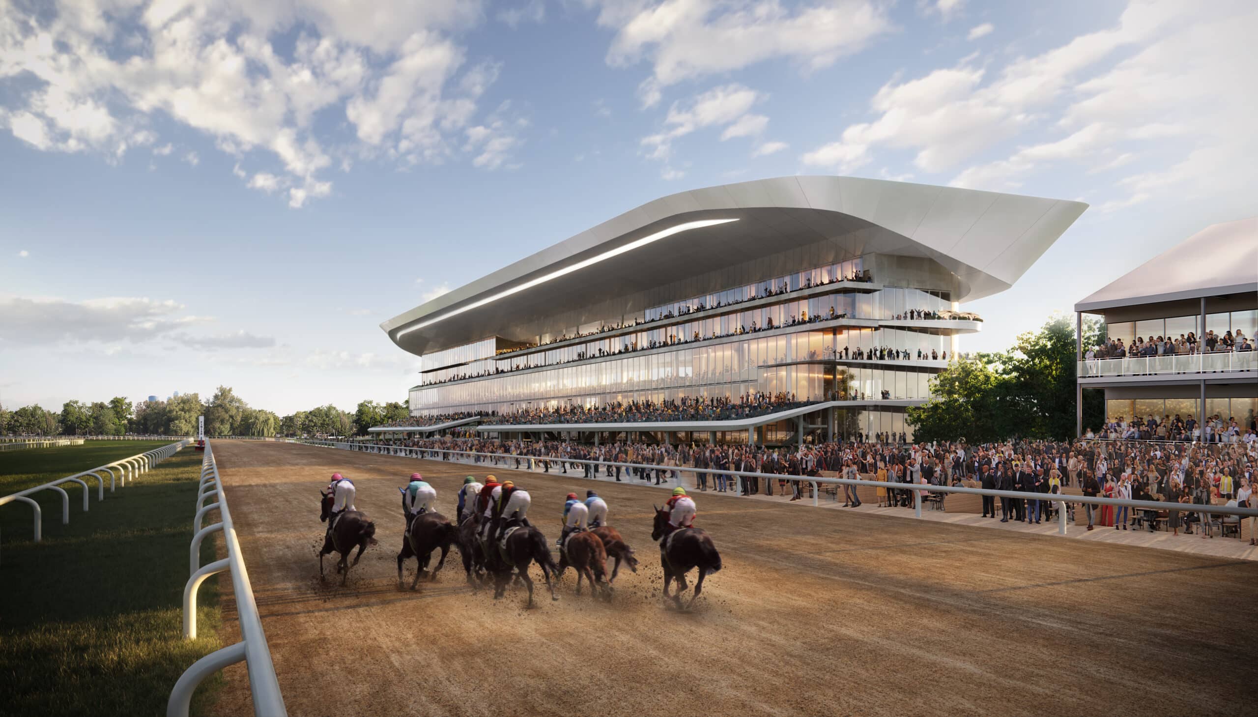 Belmont Park Unveils 455M Renovation Plans and Design(02)