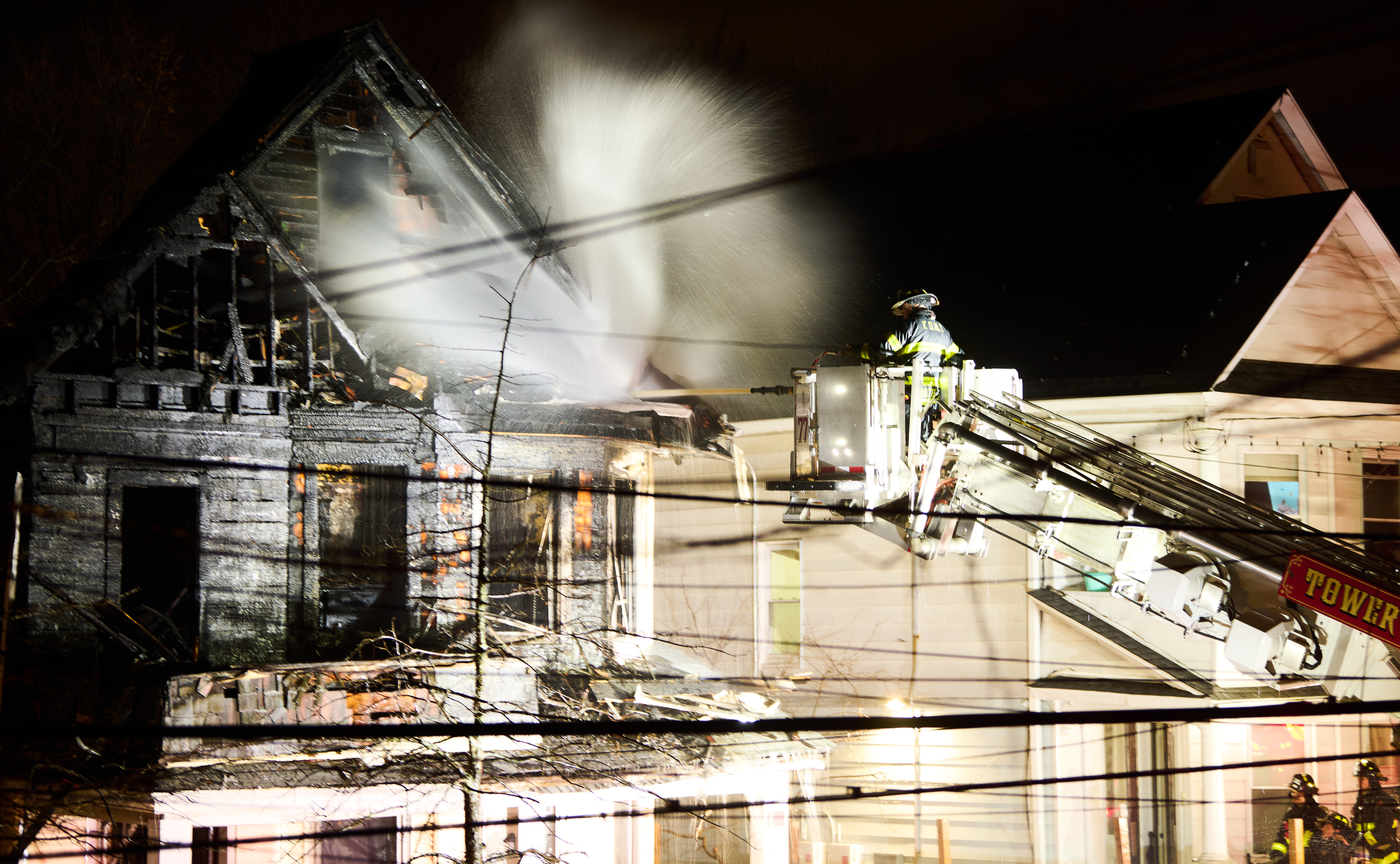 Firefighters Injured in Staten Island House Fire