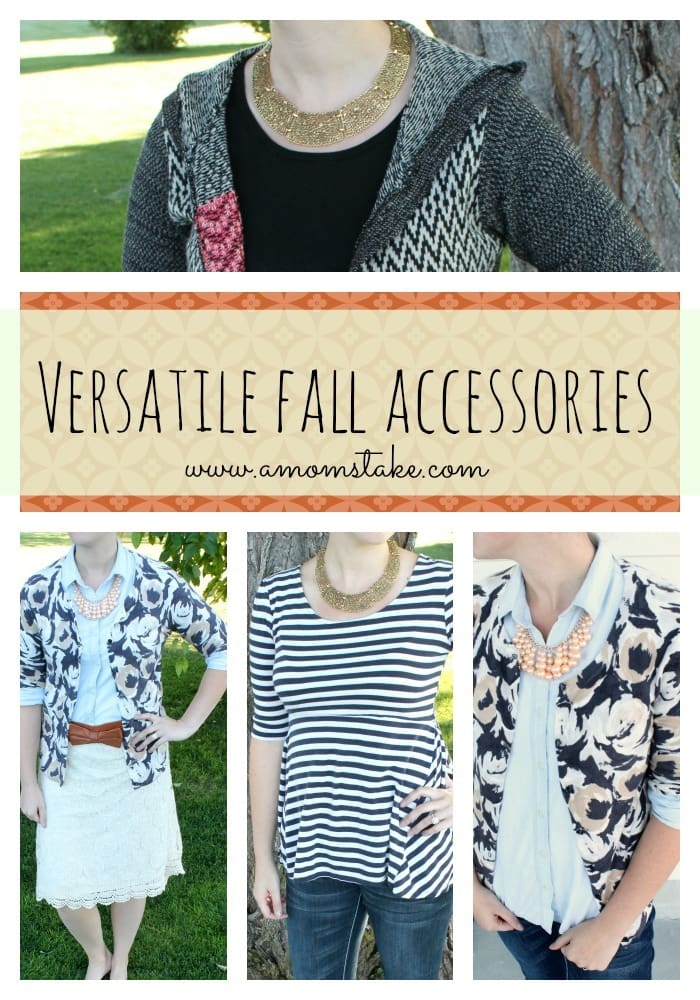Versatile Fall Accessories A Mom's Take
