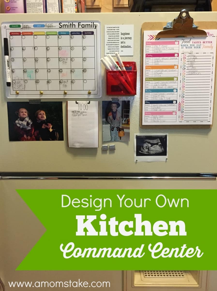 Design Your Own Kitchen Command Center A Mom's Take