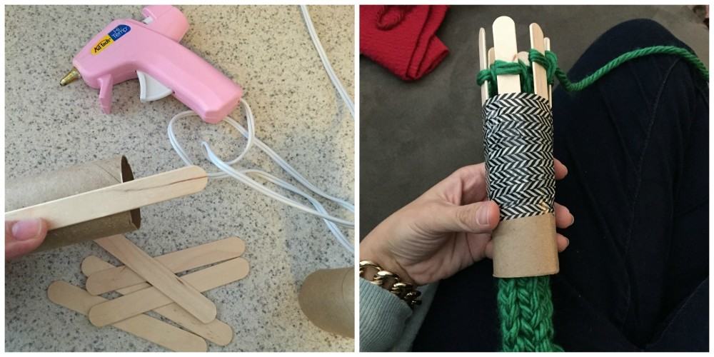 DIY Toilet Paper Roll Loom Knitting For Kids A Mom's Take