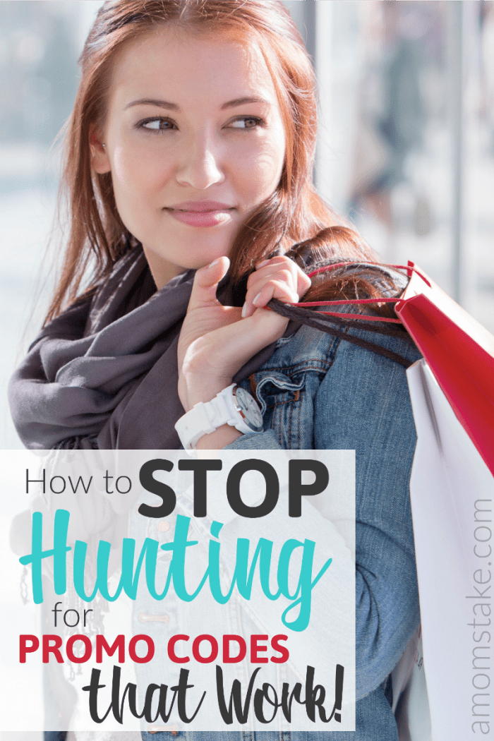Stop Hunting for Promo Codes that Work Here's How! A Mom's Take