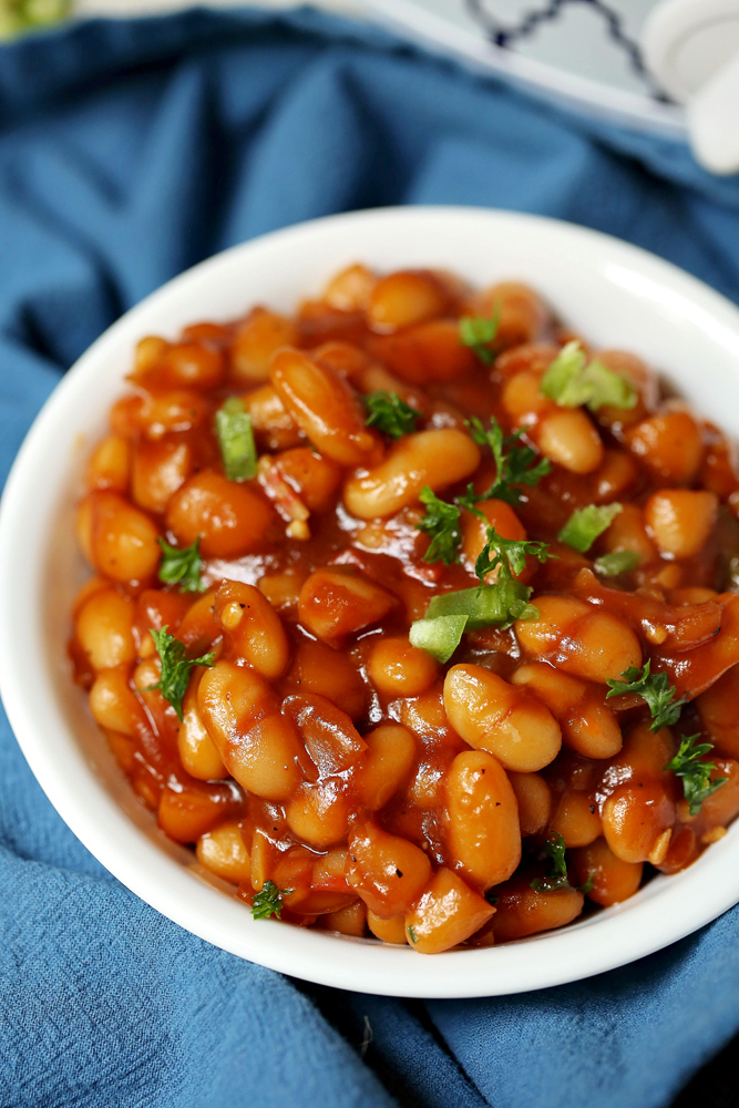 Crockpot Barbecue Baked Beans Recipe A Mom's Take