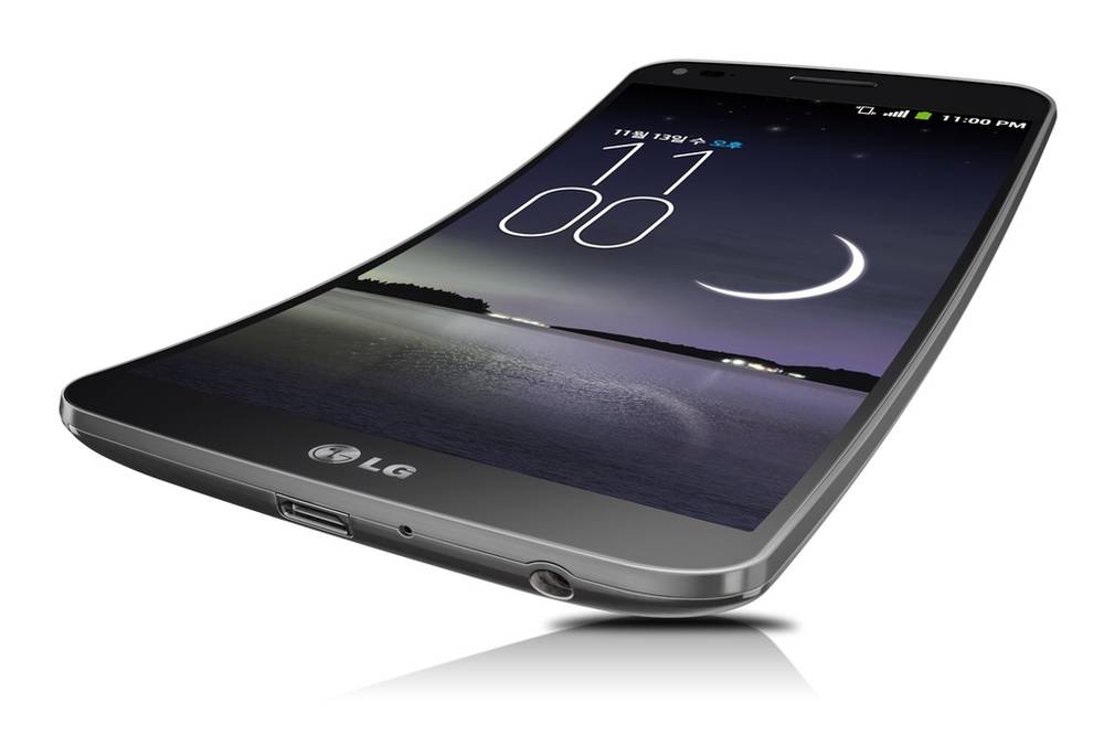 LG introduces its curved smartphone the LG G Flex