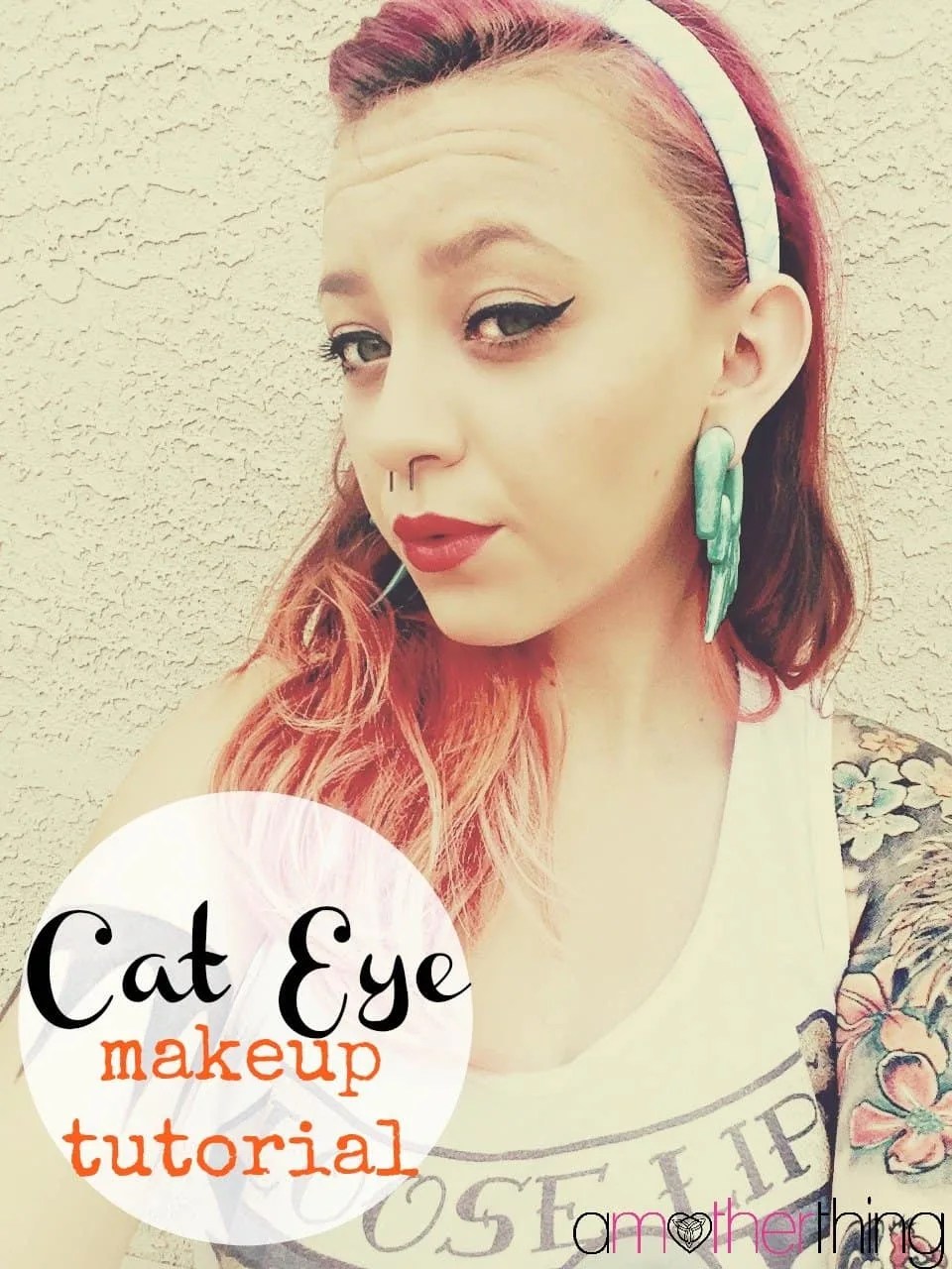 Makeup Tutorial How to Get Perfect Cat Eyes It's a Mother Thing