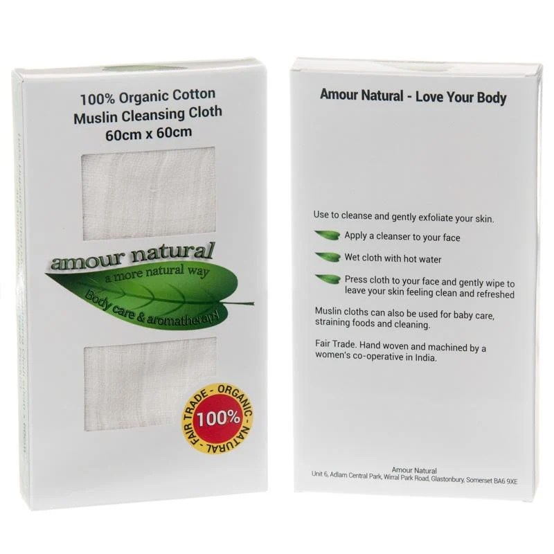 Organic Muslin cloth Amour Natural Ltd
