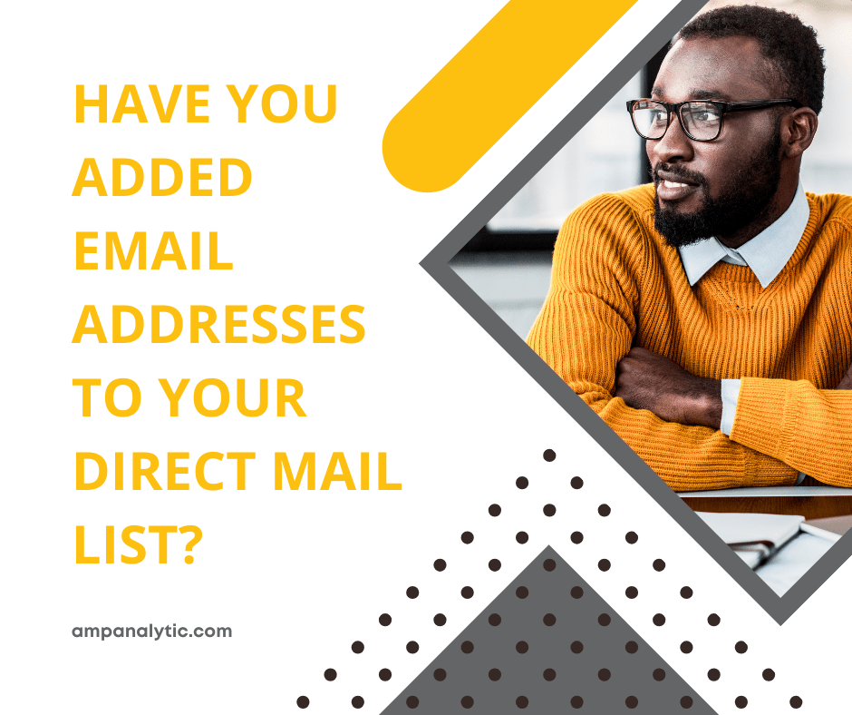 Add Email Addresses to Your Direct Mail List AMP