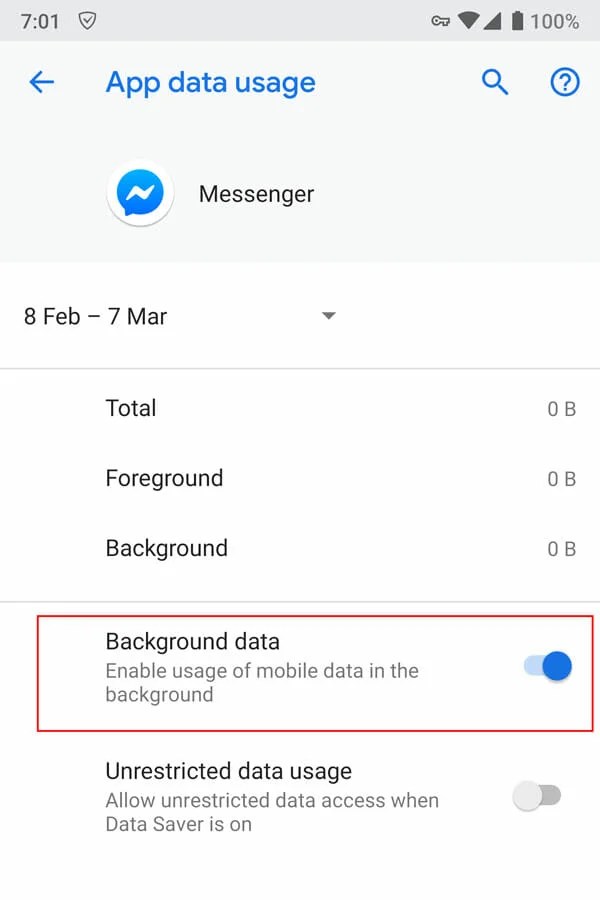 Fix No Connection Or Waiting For Network Error of Messenger