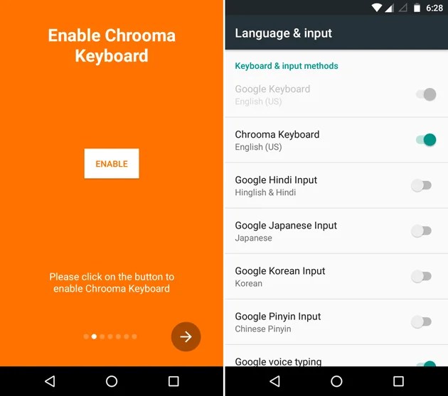 How to Change Keyboard Color of Android