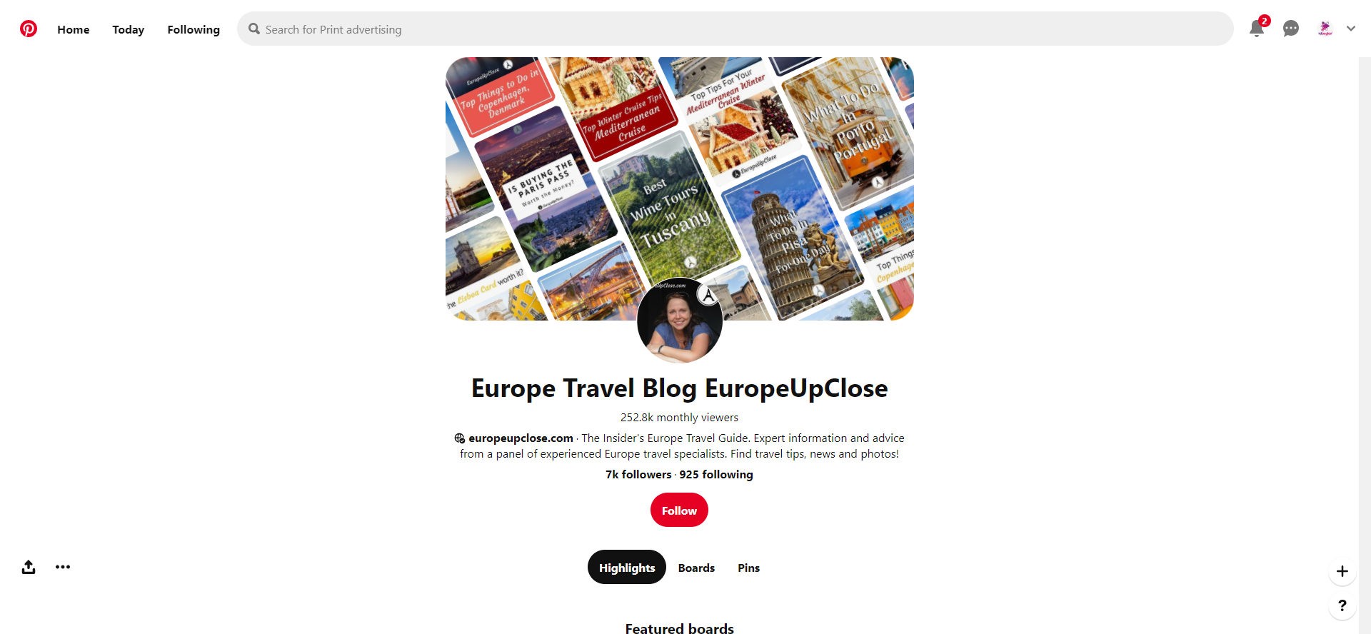 EuropeTravelBlogEuropeUpClose Ampfluence 1 Instagram Growth Service