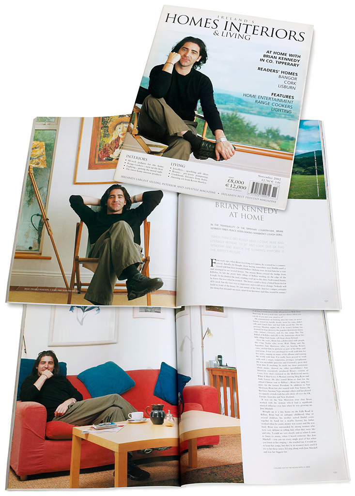 The cover plus pages 126 to 134 in the November 2002 issue of Ireland's