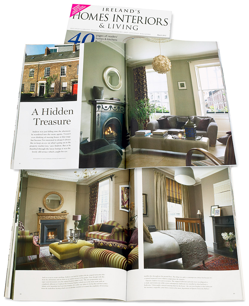 Pages 82 to 92 in the March 2013 issue of Ireland's Homes Interiors