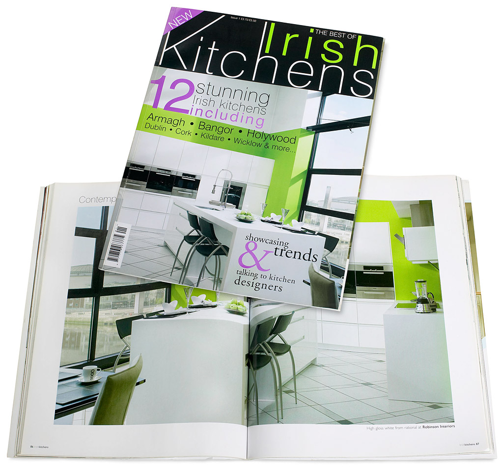 Cover plus advertorial feature by Robinson Interiors in the 1st issue