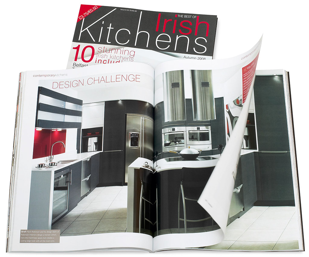Advertorial feature by Robinson Interiors in issue 6 of the Irish