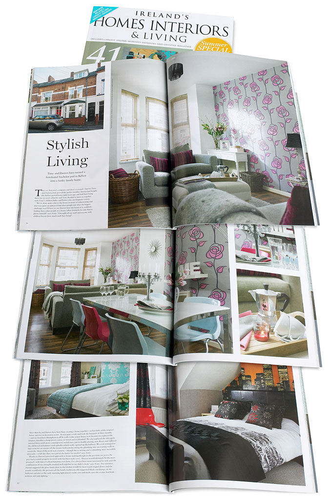 Pages 76 to 85 in the July 2014 issue of Ireland's Homes Interiors
