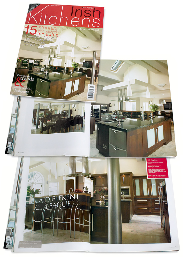 The cover plus pages 36 to 40 in the Spring / Summer 2008 issue of the