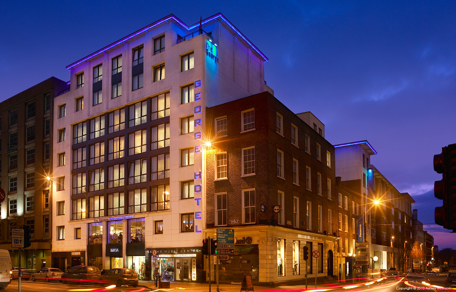 The Hotel in Limerick.