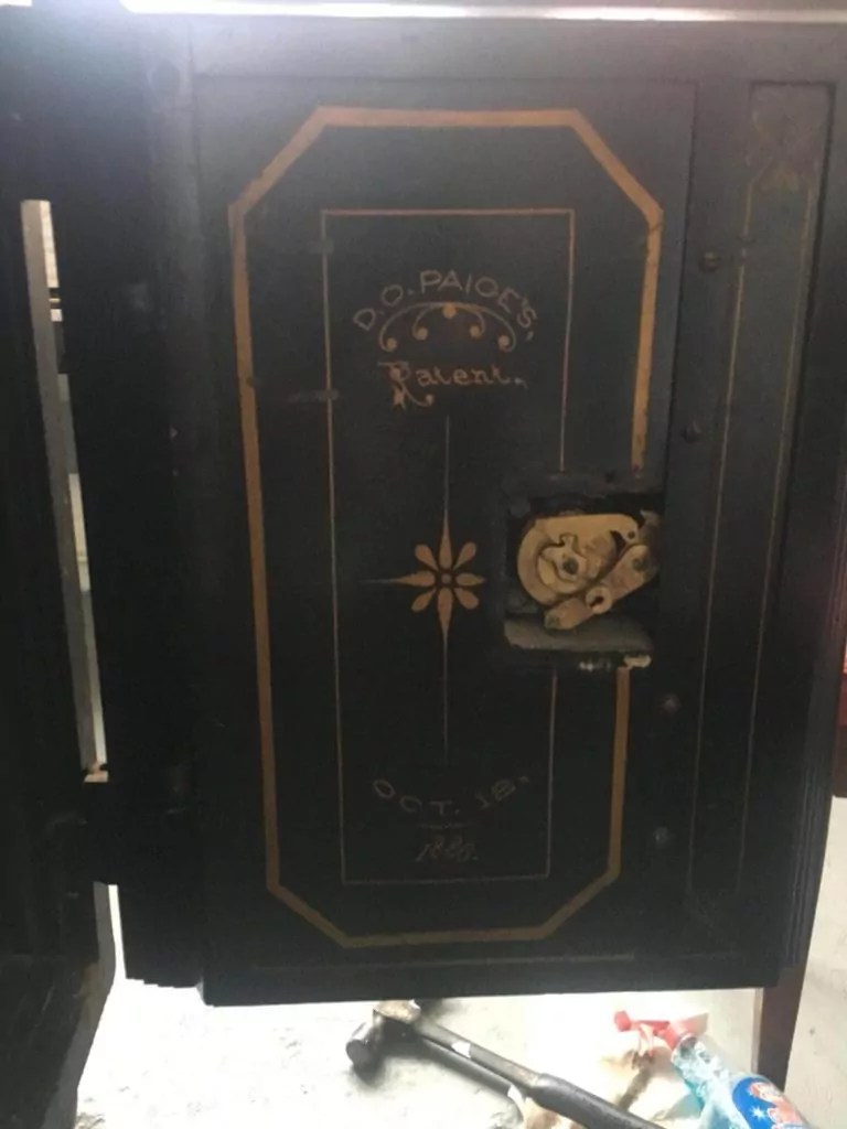 A Very Old Safe Opened in Baltimore MD by Advanced Security Safe and Lock