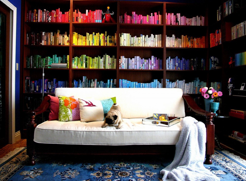 ColorfulBookshelf AmReading
